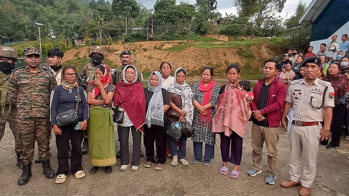 High Stakes Negotiations Brought 28 Naga And Kuki Hostages Home. - PTI