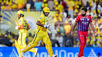 | Photo: PTI/R Senthilkumar : Lucknow Super Giants have won the toss and elected to bowl first against Chennai Super Kings at the Ekana Cricket Stadium in Lucknow on Friday (May 15)