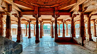 MP High Court Declares Bhojshala As Temple, Suggests Alternate Land For Mosque Pillars and spacious hall inside the Kamal Maula Mosque complex
