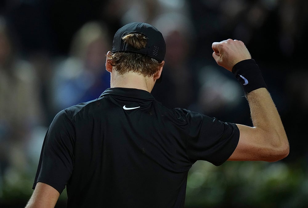 Medvedev vs Sinner Rome highlights