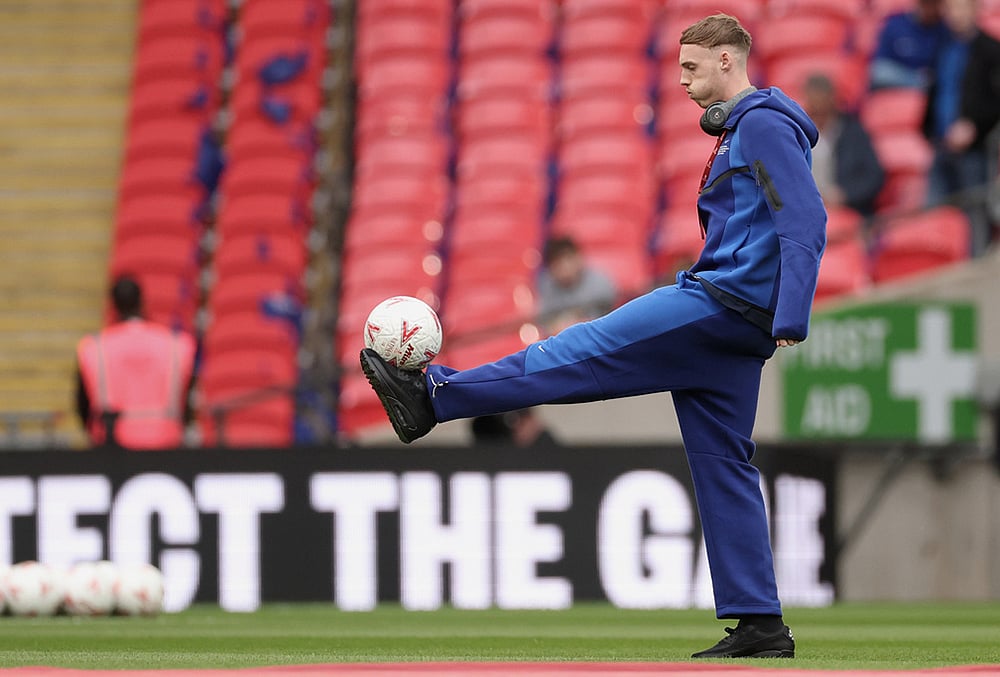 Chelsea and Manchester City English FA Cup final-Cole Palmer