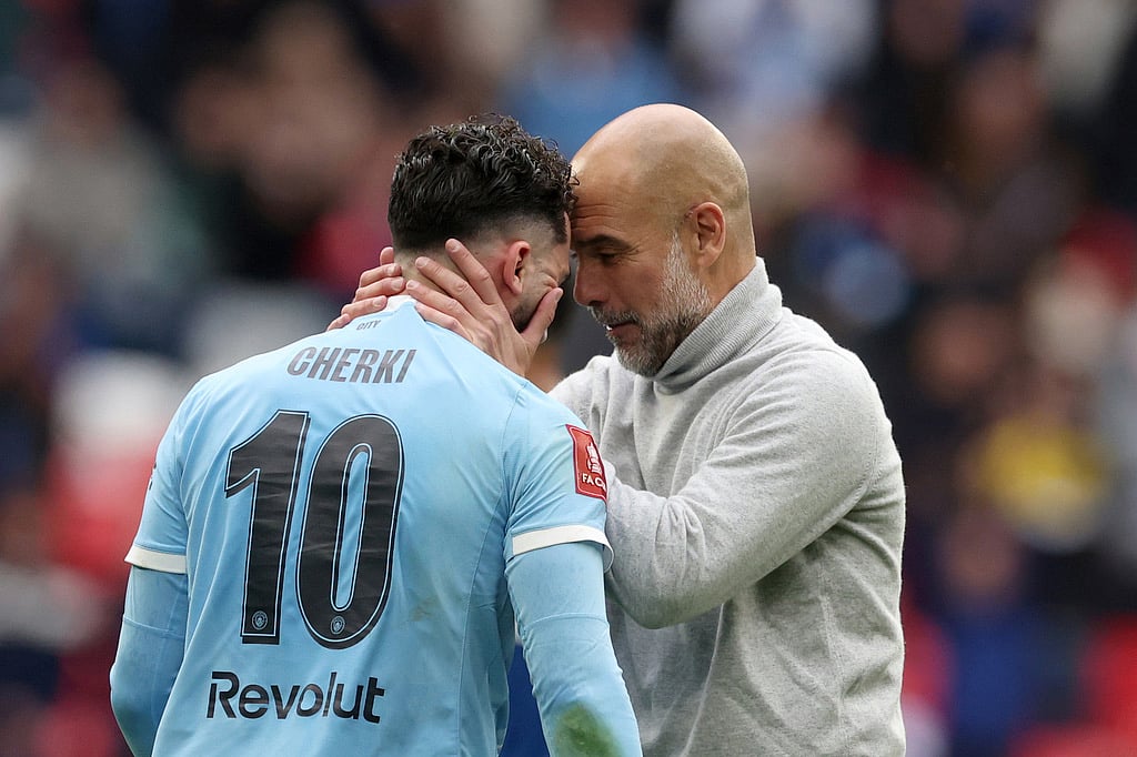 Chelsea and Manchester City English FA Cup final-Pep Guardiola