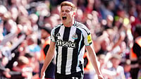 Newcastle Vs West Ham LIVE Streaming, Premier League: When, Where To Watch Today’s Match? | Photo: AP/Mike Egerton : Newcastle United's Harvey Barnes celebrates scoring during the English Premier League soccer match between Nottingham Forest and Newcastle United in Nottingham, England, Sunday May 10, 2026.