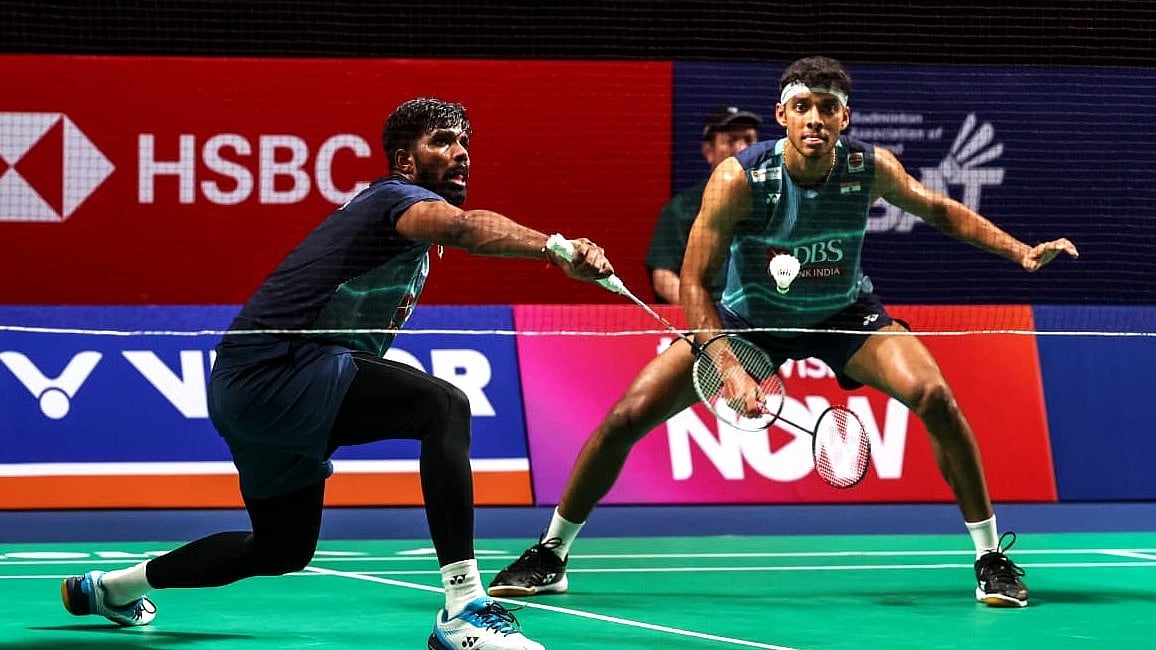 Satwik-Chirag Vs Carnando–Marthin  LIVE Score, Thailand Open Final: Indian Pair Aim To Snap Title Drought - Badminton Photo