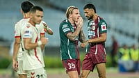 | Photo: AIFF : Mohun Bagan players in action during their Indian Super League match against Inter Kashi on May 12, 2026.