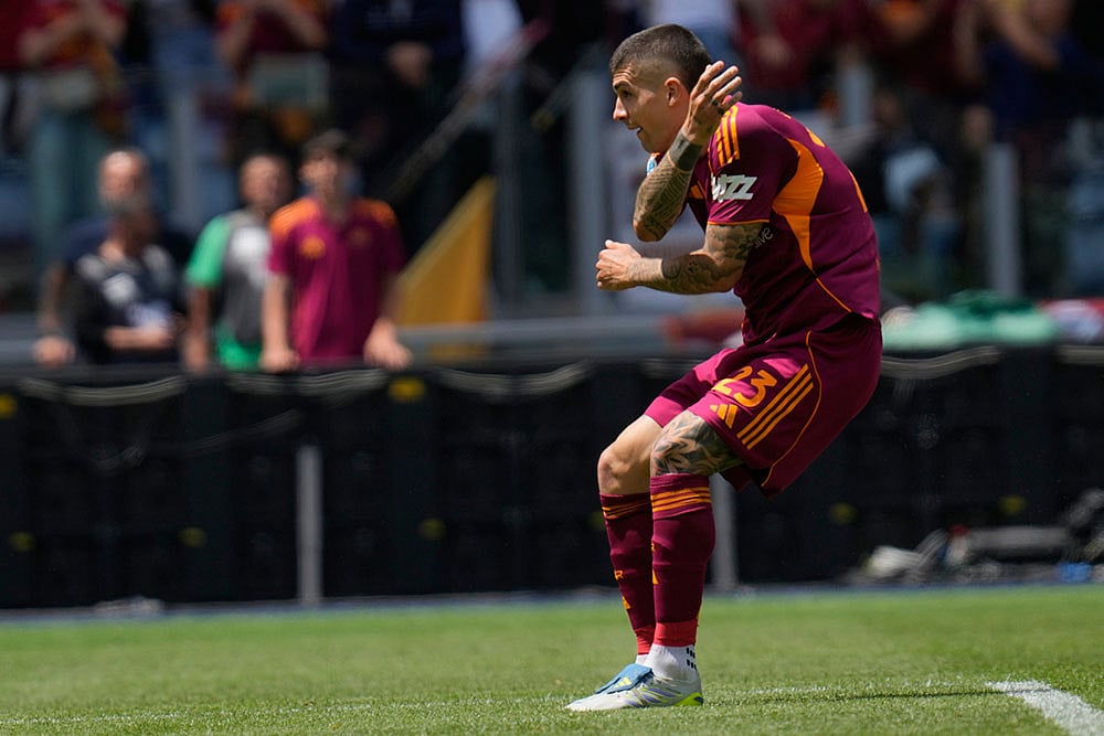 Serie A Soccer Match: Roma vs Lazio