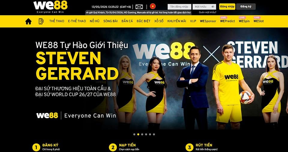 WE88 website