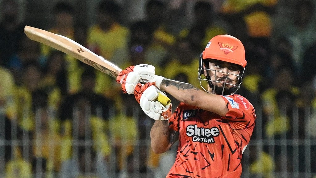 Ishan Kishan plays a shot during the Indian Premier League match between Chennai Super Kings and SunRisers Hyderabad in Chennai. - Photo: AP