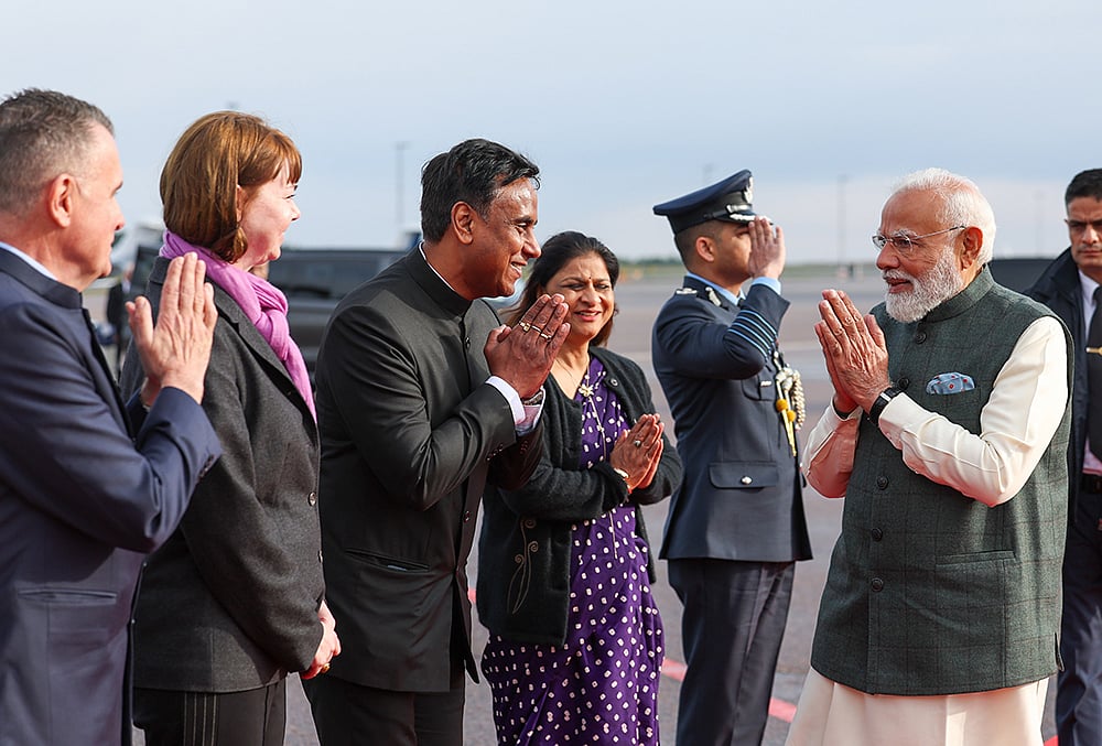 PM Modi departs for Norway