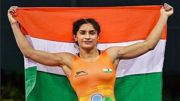 File photo of Indian wrestler Vinesh Phogat. - null