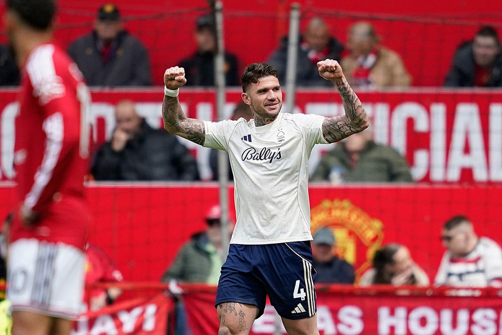 Britain Premier League Soccer: Manchester United vs Nottingham Forest