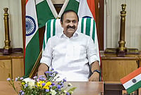 | Photo: PTI : Newly sworn-in Kerala Chief Minister VD Satheesan chairs the first meeting of the state cabinet, in Thiruvananthapuram.