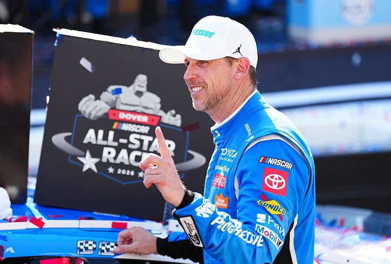 nascar-all-star-auto-race-dover-motor-speedway-Denny Hamlin