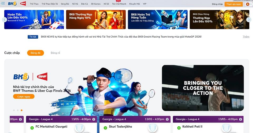 BK8 website