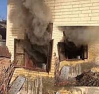 Nine Critically Injured in Fatehpur Gas Explosion X : Nine Critically Injured in Fatehpur Gas Explosion