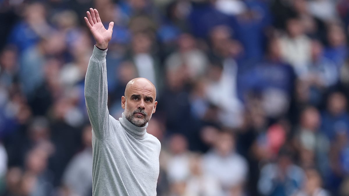 Pep Guardiola set to leave Manchester City in summer.  - AP Photo