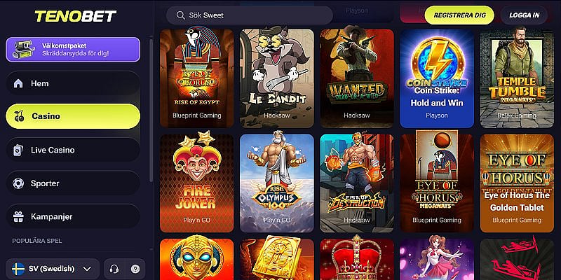 Tenobet  casino