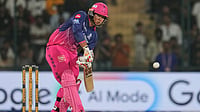 Vaibhav Sooryavanshi Vs Chris Gayle: RR Teen Star Six Sixes Shy Of West Indies Great’s IPL Record | Photo: AP/Manish Swarup : Rajasthan Royals' Vaibhav Sooryavanshi plays a shot during the Indian Premier League cricket match between Delhi Capitals and Rajasthan Royals in New Delhi, India, Sunday, May 17, 2026.