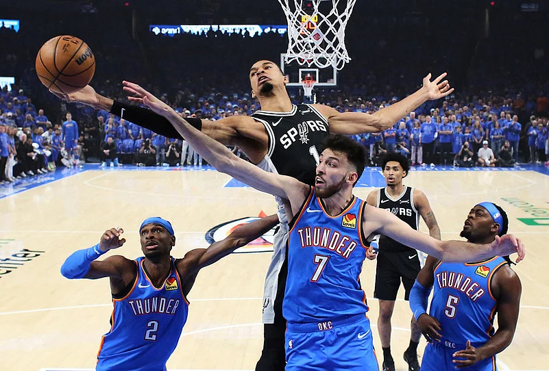Spurs-Vs-Thunder-NBA-2026-Western-Conference-Finals-Victor Wembanyama