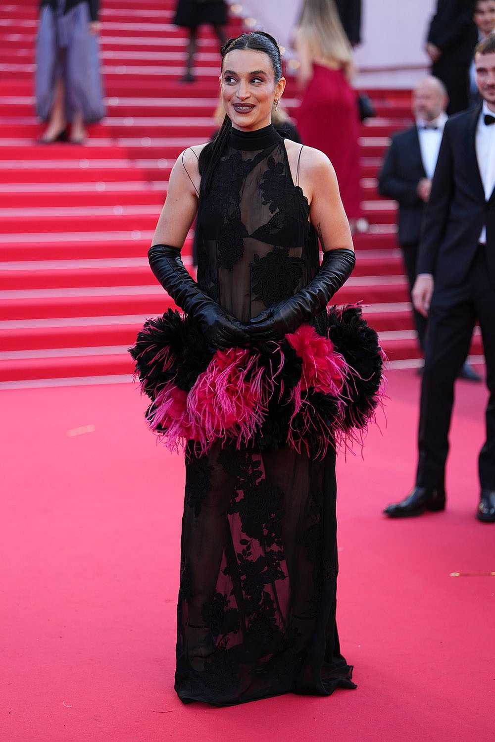 Cannes Film Festival celebrity fashion-Camélia Jordana
