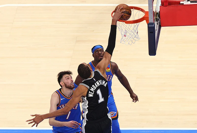 Spurs-Vs-Thunder-NBA-2026-Western-Conference-Finals-Victor Wembanyama