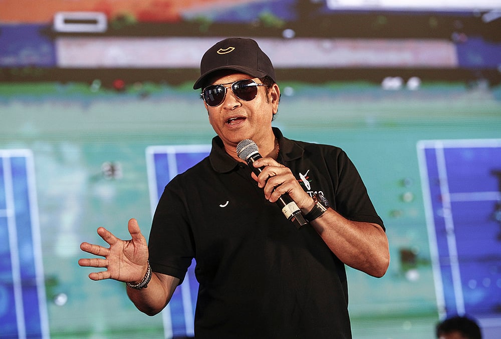 Sachin Tendulkar in Ahmedabad