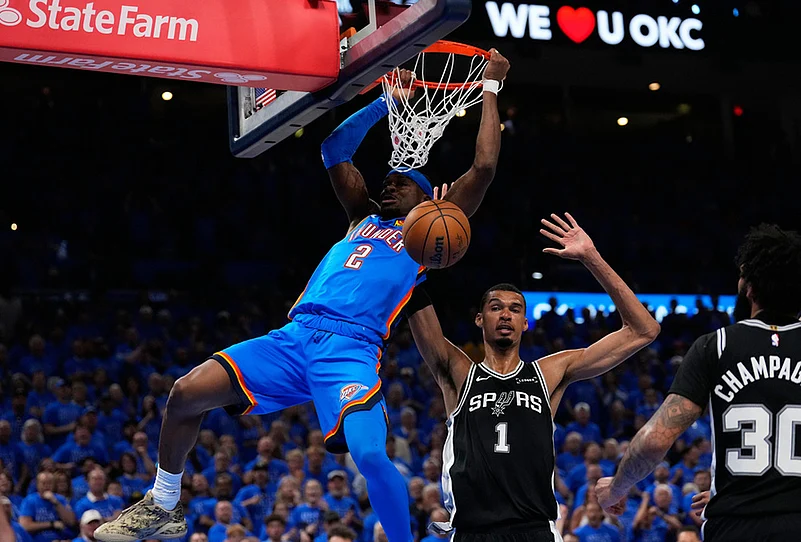 Spurs-Vs-Thunder-NBA-2026-Western-Conference-Finals-Shai Gilgeous-Alexander