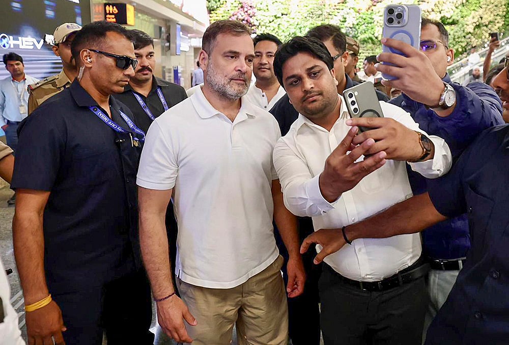 Rahul Gandhi in Lucknow
