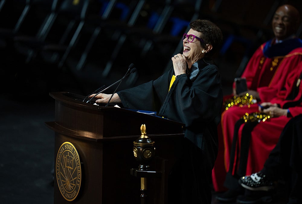 Billie Jean King Cal State LA