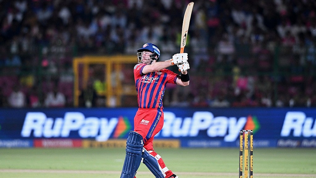 Josh Inglis bats during the Indian Premier League match between Lucknow Super Giants and Rajasthan Royals in Jaipur. - Photo: AP