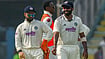 | Photo: PTI/Shahbaz Khan : India's captain Rishabh Pant with Jasprit Bumrah during the day two of the second Test cricket match of a series between India and South Africa, at ACA Stadium in Guwahati