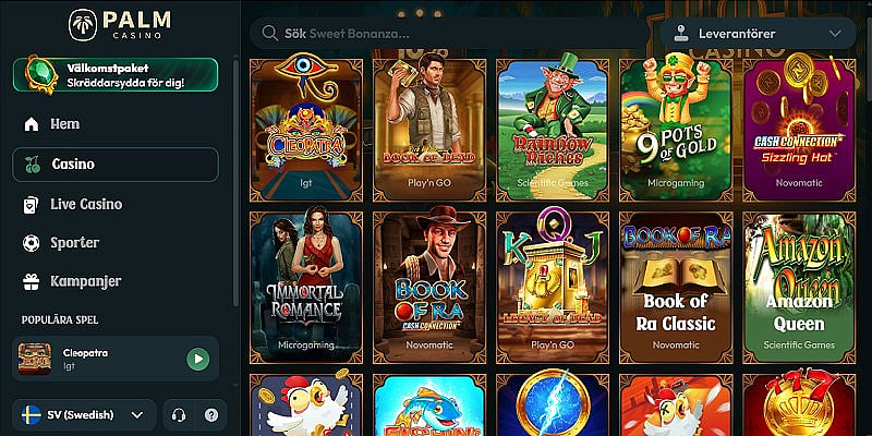 palm.casino website