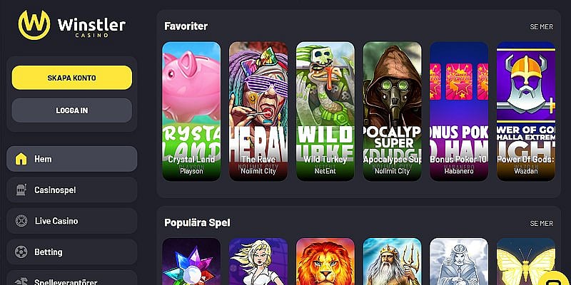 Winstler casino website