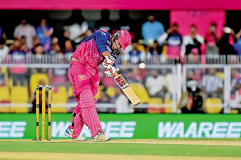 Winner Takes it All: Sooryavanshi in action at the IPL 2026 match against Mumbai Indians at Barsapara Cricket Stadium, Guwahati