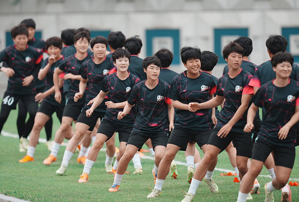 AFC Womens Champions League semifinal 2026 Naegohyang training-