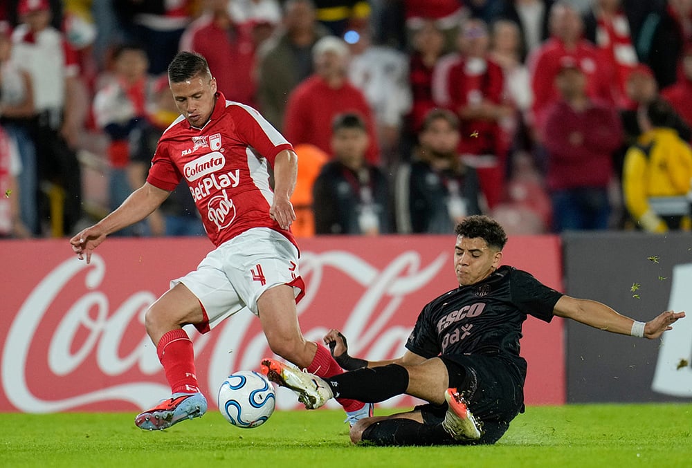 Independiente-Santa-Fe-vs-Platense-match-highlights-Mateo Puerta