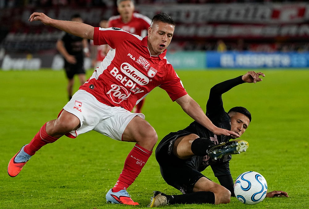 Independiente-Santa-Fe-vs-Platense-match-highlights-Mateo Puerta