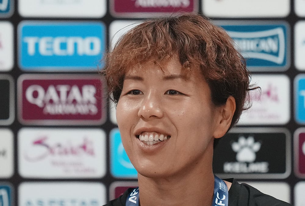 AFC Womens Champions League semifinal 2026 training-Japans Tokyo Verdy Beleza Azusa Iwashimizu