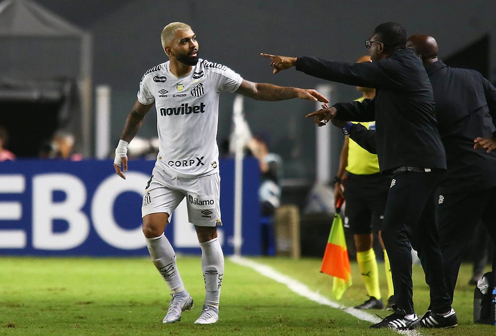 Santos FC Vs San Lorenzo CONMEBOL Copa Sudamericana match highlights-Gabriel Barbosa