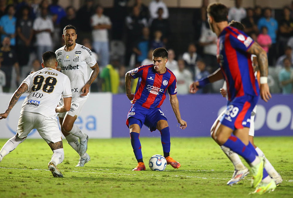 Santos FC Vs San Lorenzo CONMEBOL Copa Sudamericana match highlights-Facundo Gulli 