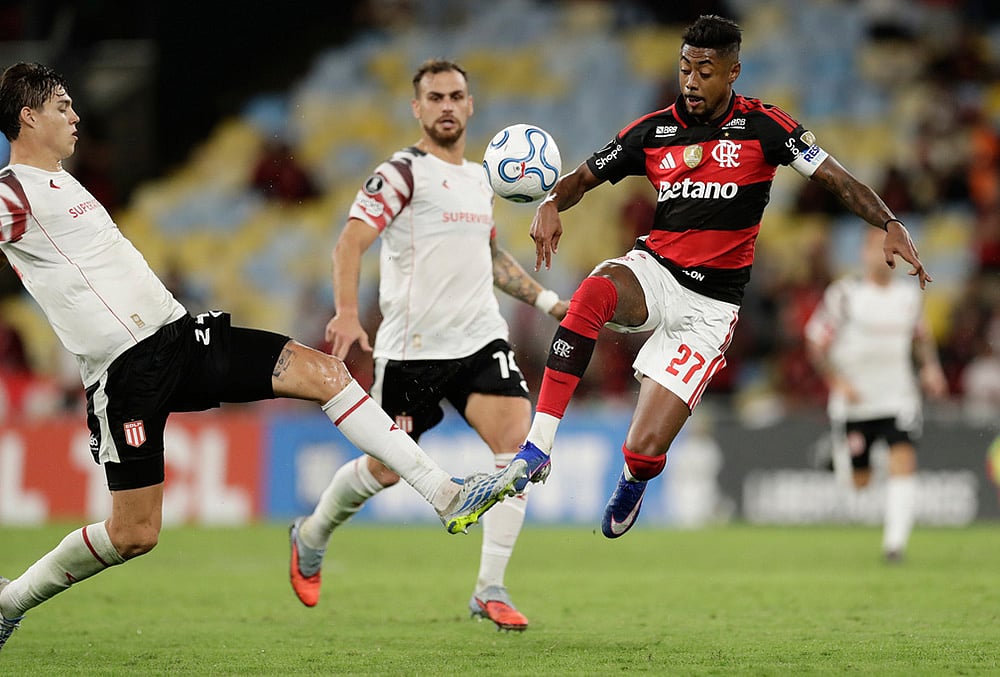 Flamengo Vs Estudiantes Copa Libertadores match highlights-Bruno Henrique
