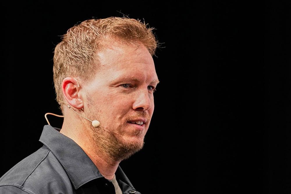 Germanys head coach Julian Nagelsmann