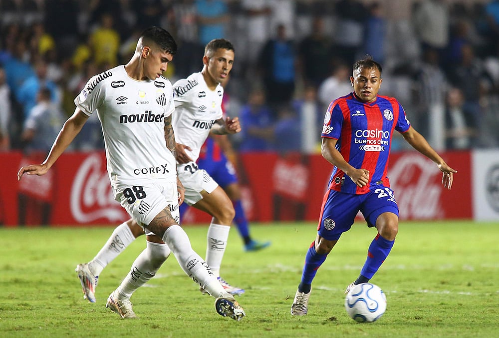 Santos FC Vs San Lorenzo CONMEBOL Copa Sudamericana match highlights-