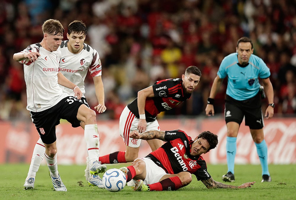Flamengo Vs Estudiantes Copa Libertadores match highlights-Pedro 