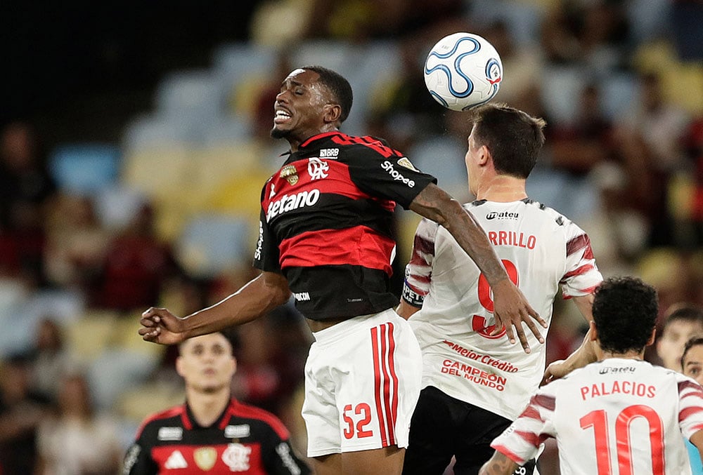 Flamengo Vs Estudiantes Copa Libertadores match highlights-Evertton Araujo