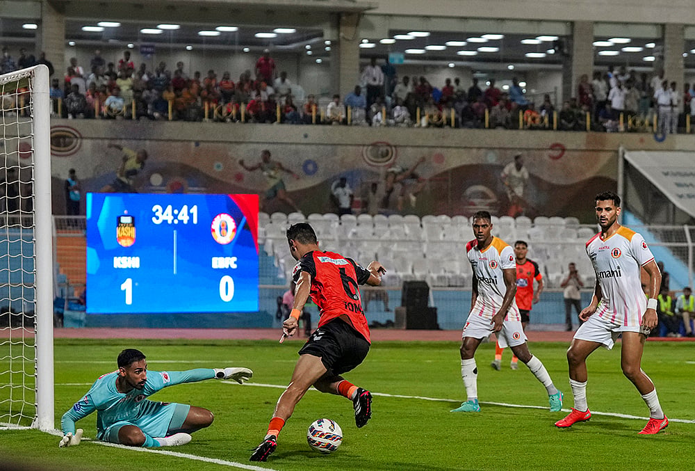 Inter Kashi Vs East Bengal Indian Super League match highlights-Prabhsukhan Singh Gill