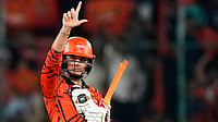 SRH Vs RCB, IPL 2026: Abhishek Sharma Scores First Fifty Against Royal Challengers Bengaluru (AP Photo/Mahesh Kumar A.) : Sunrisers Hyderabad's Abhishek Sharma celebrates his fifty runs during the Indian Premier League cricket match between Sunrisers Hyderabad and Royal Challengers Bengaluru in Hyderabad, India, Friday, May 22, 2026