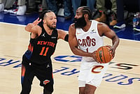 | Photo: AP/Frank Franklin II : New York Knicks' Jalen Brunson (11) looks to pass during the second half of Game 2 in the Eastern Conference finals NBA basketball playoffs series against the Cleveland Cavaliers in New York. 