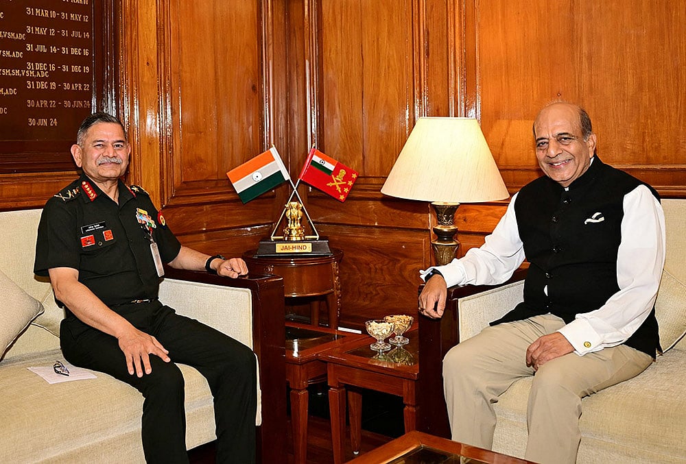 COAS meets Dinesh Trivedi