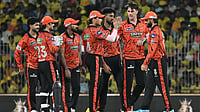 SRH Vs RCB Match Facts, IPL 2026: All You Need To Know About Today’s Indian Premier League Match | Photo: AP : Sunrisers Hyderabad’s Pat Cummins, second left, celebrates the wicket of Chennai Super Kings’ captain Ruturaj Gaikwad with with teammates during the Indian Premier League cricket match between Chennai Super Kings’ and Sunrisers Hyderabad in Chennai, India, Monday, May 18, 2026.